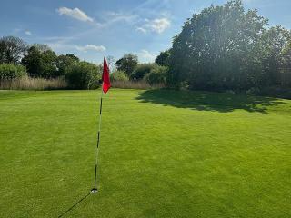 Our long 6th par 5 green